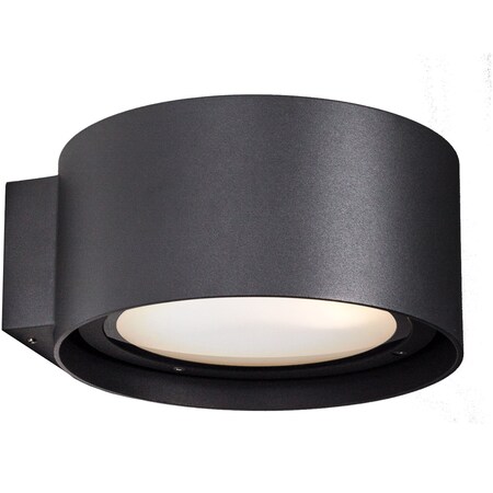 Kuzco Lighting Astoria - Exterior Wall w/Powder Coat Die-Cast Alum Polymeric Diffuser EW60210-BK